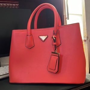 Cute coral handbag